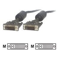 MCL Cable DVI-I Male/Male Dual Link 2m câble DVI Noir