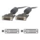 MCL Cable DVI-I Male/Male Dual Link 2m câble DVI Noir