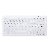 CHERRY AK-C4110 clavier Médical USB AZERTY Français Blanc