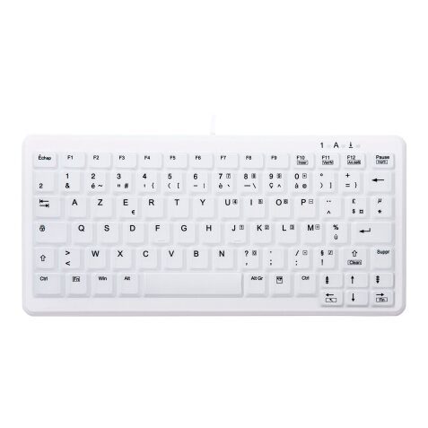 CHERRY AK-C4110 clavier Médical USB AZERTY Français Blanc