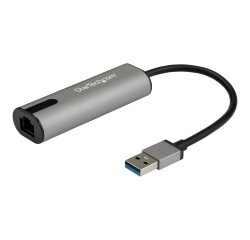 StarTech.com Adaptateur 2.5GbE USB-A vers Ethernet - NBASE-T NIC - Réseau Gigabit USB 3.0 Type A 2.5/1GbE Multi Speed - USB 3.1 pour PC vers RJ45 - Lenovo X1 Carbon/HP EliteBook/ZBook