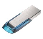 SanDisk Ultra Flair lecteur USB flash 64 Go USB Type-A 3.2 Gen 1 (3.1 Gen 1) Bleu, Argent