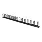 StarTech.com Panneau de gestion de câbles 0U de 91 cm pour rack - Guide-câbles avec anneaux