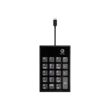 Port Designs 900801 clavier numérique Ordinateur portable USB Noir, Gris