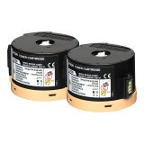 Cartouche Pack 2 Toners Noir (0710) - 2 x 2 500 pages - C13S050710