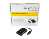 StarTech.com Adaptateur vidéo USB-C vers HDMI 4K 60 Hz avec USB Power Delivery 60 W