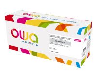 Toner remanufacturé OWA - standard - Magenta - pour HP CE743A