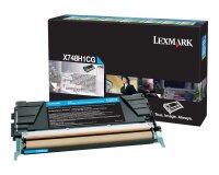 Lexmark X748H1CG Cartouche de toner 1 pièce(s) Original Cyan
