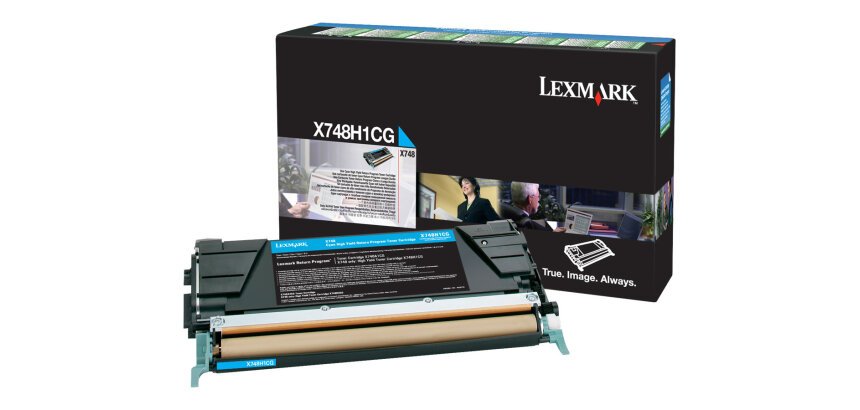 Lexmark X748H1CG Cartouche de toner 1 pièce(s) Original Cyan