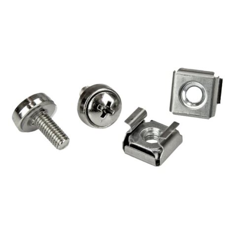 StarTech.com Vis M5 et écrous cages M5 pour rack serveur - Paquet de 20