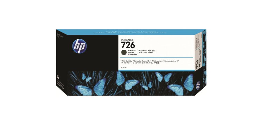 HP 726 - mattschwarz - original - DesignJet - Tintenpatrone