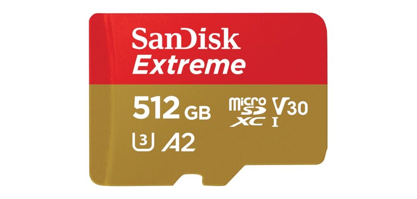 SanDisk Extreme 512 Go MicroSDHC UHS-I Classe 10
