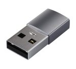 Satechi ST-TAUCM changeur de genre de câble USB-A USB-C Gris