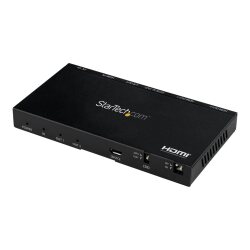StarTech.com Répartiteur HDMI à 2 ports - 4K 60 Hz avec scaler incorporé - Son surround 7.1