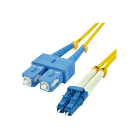 MCL FOS2/SCLC-3M câble InfiniBand et à fibres optiques SC LC Jaune