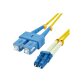 MCL FOS2/SCLC-3M câble InfiniBand et à fibres optiques SC LC Jaune