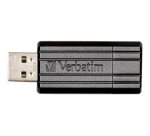 Verbatim Micro-clé USBPinStripe de 32 Go - noire