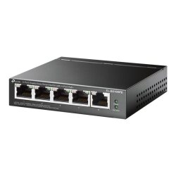 TP-Link TL-SG105PE commutateur réseau Géré L2 Gigabit Ethernet (10/100/1000) Connexion Ethernet, supportant l'alimentation via ce port (PoE) Noir