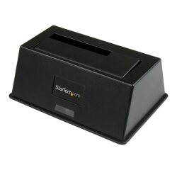 StarTech.com Station d'Accueil pour Disque Dur USB 3.0 à SATA à Baie Unique, Dock pour Disque Dur USB 3.0 (5 Gbps), Dock pour HDD/SSD Externe 2,5/3,5" SATA I/II/III, Baie pour Disque Dur à Chargement par le Haut
