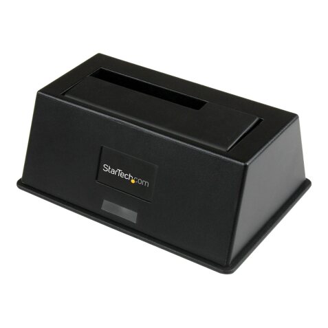 StarTech.com Station d'Accueil pour Disque Dur USB 3.0 à SATA à Baie Unique, Dock pour Disque Dur USB 3.0 (5 Gbps), Dock pour HDD/SSD Externe 2,5/3,5" SATA I/II/III, Baie pour Disque Dur à Chargement par le Haut