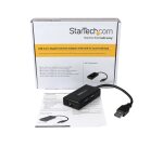 StarTech.com Adaptateur réseau USB 3.0 vers Gigabit Ethernet avec hub USB 3.0 à 2 ports