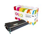 Toner remanufacturé OWA - haute capacité - Noir - pour LEXMARK C736H2KG, C736H1KG