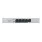 Zyxel GS1200-5HP v2 Géré Gigabit Ethernet (10/100/1000) Connexion Ethernet, supportant l'alimentation via ce port (PoE) Gris