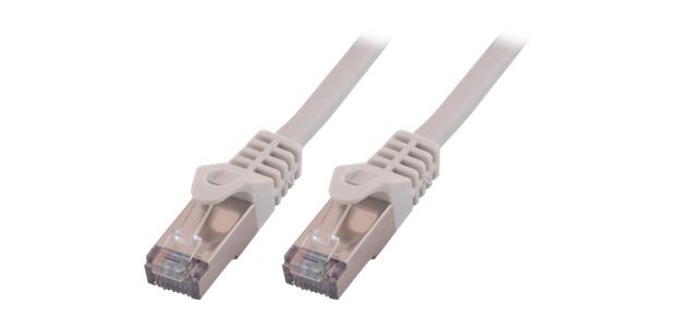 MCL FTP6-0.5M câble de réseau Gris 0,5 m Cat6 F/UTP (FTP) Rond