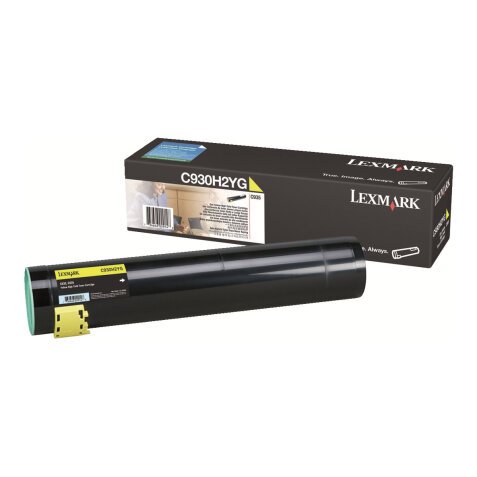 Lexmark - hoog rendement - geel - origineel - tonercartridge - LCCP