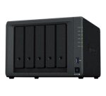 Synology DiskStation DS1522+ serveur de stockage NAS Tower SoC AMD Embedded série R R1600 8 Go DDR4 0 To DiskStation Manager Noir