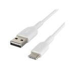 Belkin CAB001BT0MWH câble USB 0,15 m USB A USB C Blanc