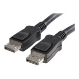 StarTech.com Câble DisplayPort 1.2 de 5 m - Câble DisplayPort Certifié VESA 4K x 2K Ultra HD - Câble DP à DP pour Moniteur - Cordon Vidéo/Affichage DP - Connecteurs DP à Verrouillage
