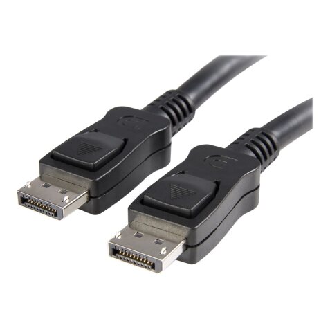 StarTech.com Câble DisplayPort 1.2 de 5 m - Câble DisplayPort Certifié VESA 4K x 2K Ultra HD - Câble DP à DP pour Moniteur - Cordon Vidéo/Affichage DP - Connecteurs DP à Verrouillage