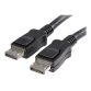 StarTech.com Câble DisplayPort 1.2 de 5 m - Câble DisplayPort Certifié VESA 4K x 2K Ultra HD - Câble DP à DP pour Moniteur - Cordon Vidéo/Affichage DP - Connecteurs DP à Verrouillage