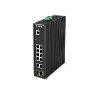 D-Link DIS-200G-12S commutateur réseau Géré L2 Gigabit Ethernet (10/100/1000) Noir