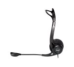 Logitech 981-000100 casque Avec fil Arceau Appels/Musique USB Type-A Noir