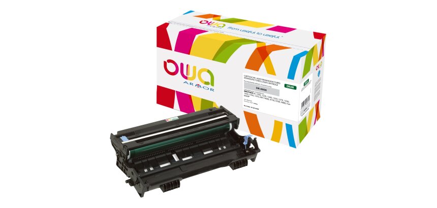 Tambour remanufacturé OWA - standard - Noir - pour BROTHER DR-6000