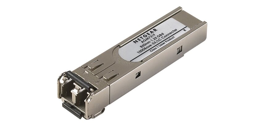 NETGEAR AGM731F module émetteur-récepteur de réseau Fibre optique 1250 Mbit/s SFP 850 nm