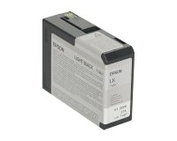 Epson T580 - lichtzwart - origineel - inktcartridge