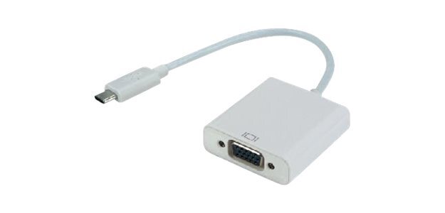 MCL USB31-CM/40FCE adaptateur graphique USB 1920 x 1080 pixels Argent, Blanc