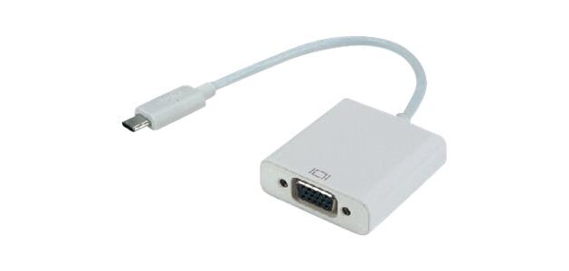 MCL USB31-CM/40FCE adaptateur graphique USB 1920 x 1080 pixels Argent, Blanc