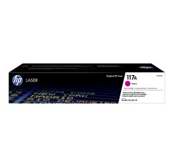HP Cartouche de toner laser authentique 117A, magenta