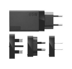 Lenovo 40AW0065WW chargeur d'appareils mobiles Universel Noir Secteur Intérieure