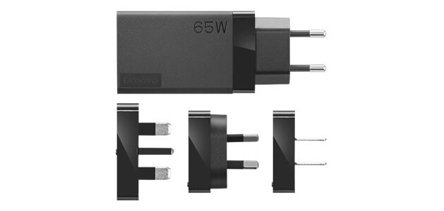 Lenovo 40AW0065WW chargeur d'appareils mobiles Universel Noir Secteur Intérieure