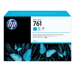 HP 761 cartouche d'encre DesignJet cyan, 400 ml