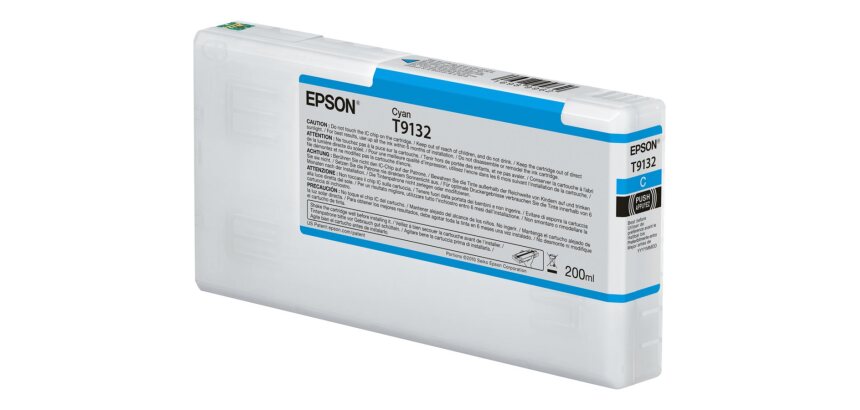 Epson T9132 - cyaan - origineel - inktcartridge