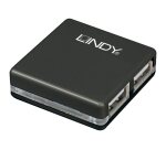 Lindy Mini Hub USB 2.0 4 ports