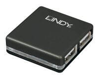 Lindy Mini Hub USB 2.0 4 ports