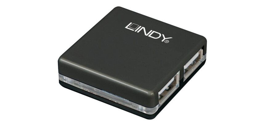 Lindy Mini Hub USB 2.0 4 ports