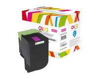 Toner remanufacturé OWA - haute capacité - Magenta - pour LEXMARK 70C2HM0, 70C2HME